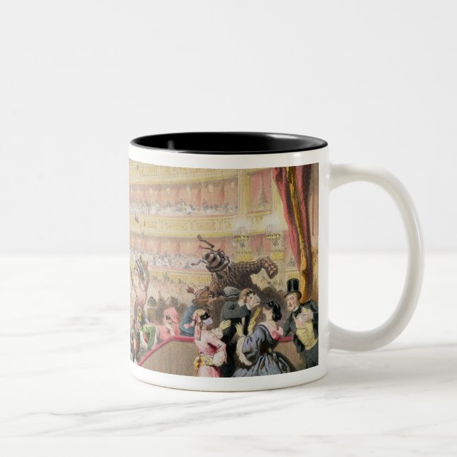 Taza Bicolor Bola en la ópera (Derecha)
