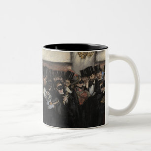 Taza Bicolor Bola enmascarada en la ópera, 1873 de Manet el