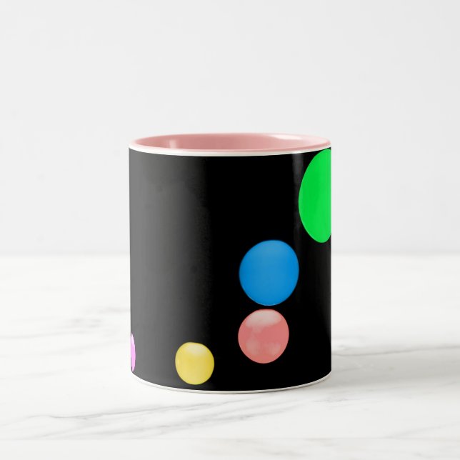 Taza Bicolor Bolas de colores (Centro)