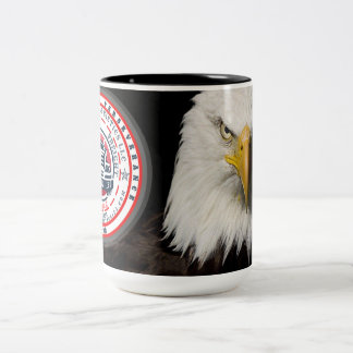 TAZA BICOLOR BOLD EAGLE Y LOGO