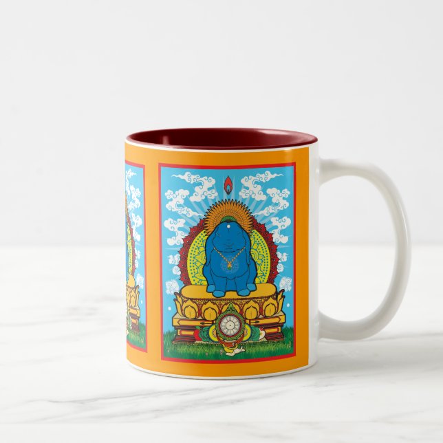 TAZA BICOLOR BOLLO DE BUDA (Derecha)