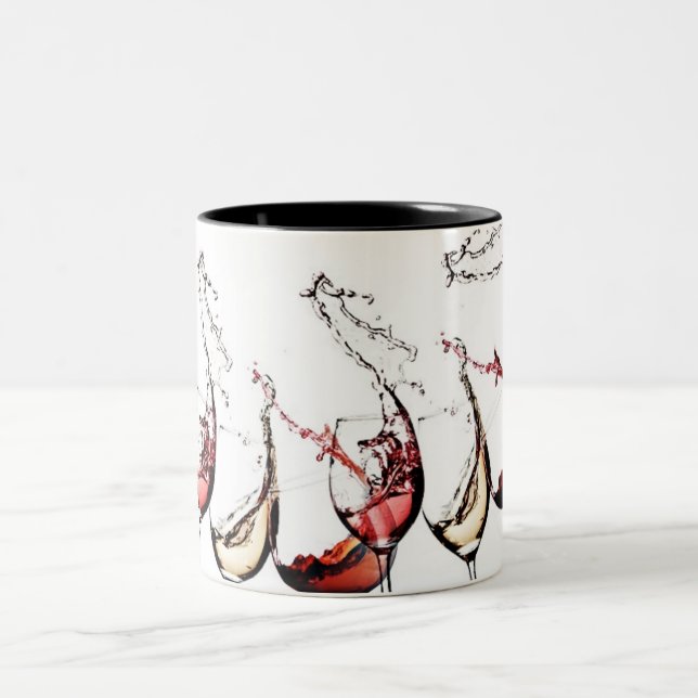 TAZA BICOLOR * BOLSA DEL BEBIDOR DE VINO* (Centro)