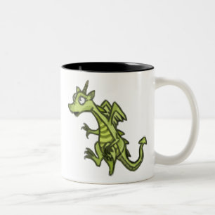 Taza Bicolor Bomba de dragón volador
