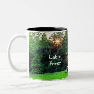 Taza Bicolor Bomba de Fiebre de Cabina