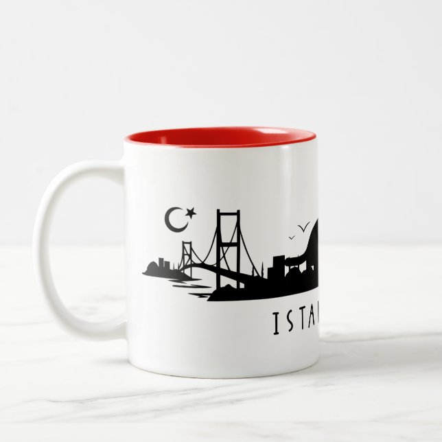 Taza Bicolor Bomba de gatitos de Estambul (Izquierda)