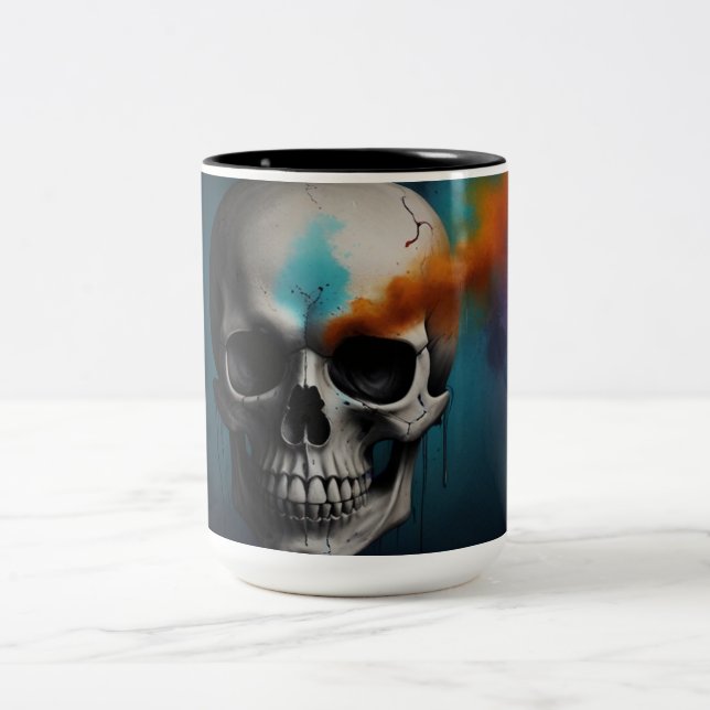 TAZA BICOLOR BOMBA DE HUMOR (Centro)