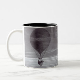 Taza Bicolor Bomba de vuelo de globo