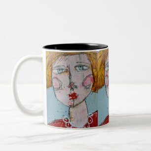 Taza Bicolor Bomba rubia 11oz Mug