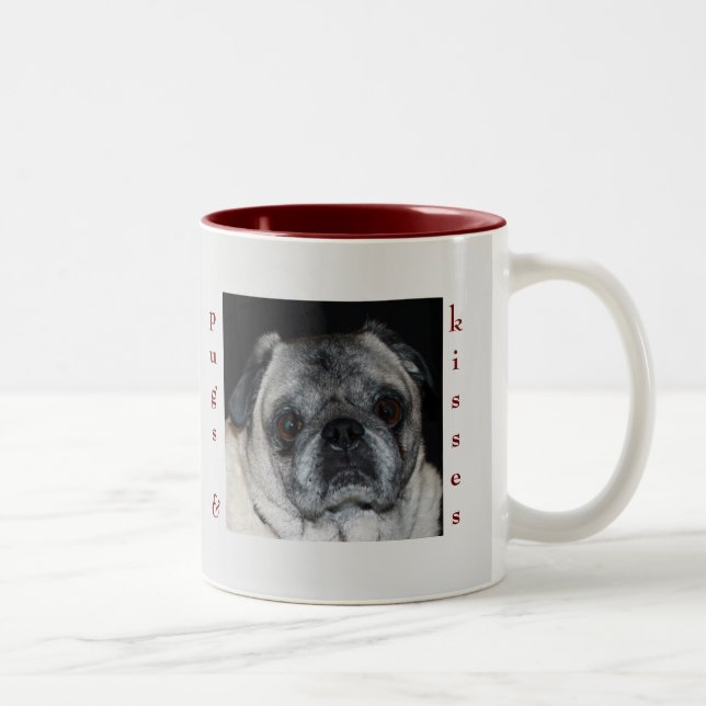 Taza Bicolor Bombas y besos (Derecha)