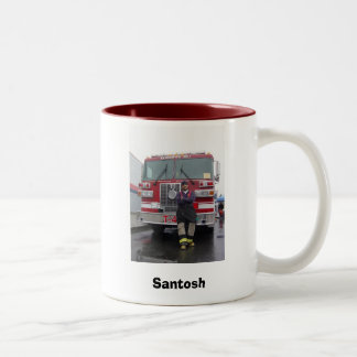 Taza Bicolor Bombero