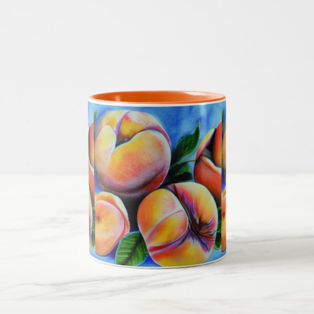 Taza Bicolor Bonitos Peaches (Centro)