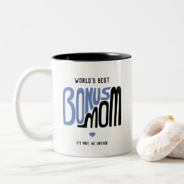 Taza Bicolor Bono Mamá Mano Dibujo Tipo Café Mug