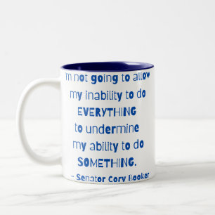 Taza Bicolor Booker - Hacer algo de barrido