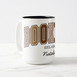 Taza Bicolor Bookish Est. 20XX