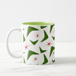 Taza Bicolor Boomerangs y estrellas