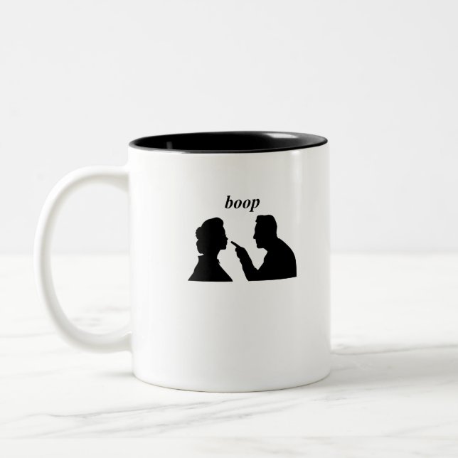 Taza Bicolor Boop la Nariz (Izquierda)