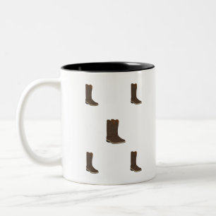 Taza Bicolor Boots rusos