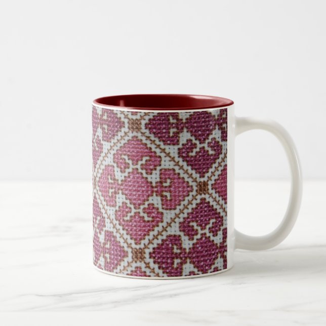 Taza Bicolor Bordada (Derecha)
