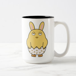 Taza Bicolor Bored Bunny Chick