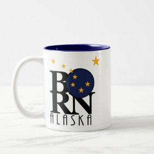 Taza Bicolor BORN Alaska 11oz