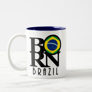 Taza Bicolor BORN Brasil 11oz