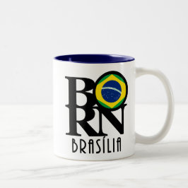 Taza Bicolor BORN Brasilia 11oz