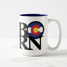 Taza Bicolor BORN Colorado 15oz