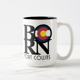 Taza Bicolor BORN Fort Collins 15 oz