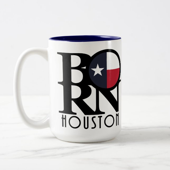 Taza Bicolor BORN Houston 15oz (Izquierda)