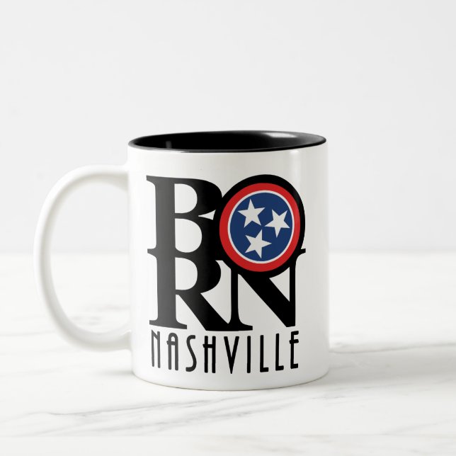 Taza Bicolor BORN Nashville (Izquierda)
