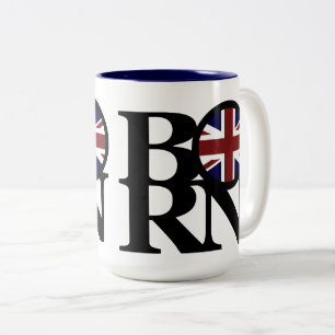 Taza Bicolor BORN Reino Unido 15oz