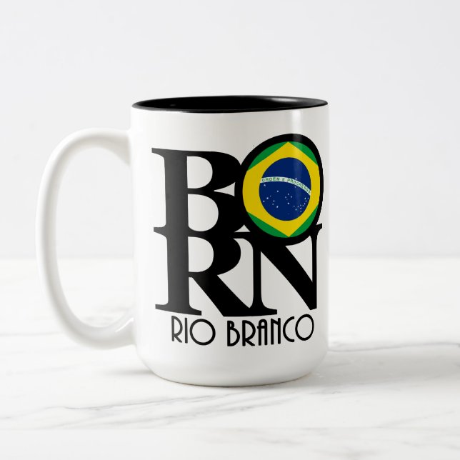 Taza Bicolor BORN Rio Branco 15 oz (Izquierda)