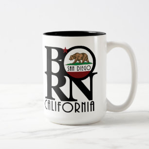Taza Bicolor BORN San Diego 15 oz