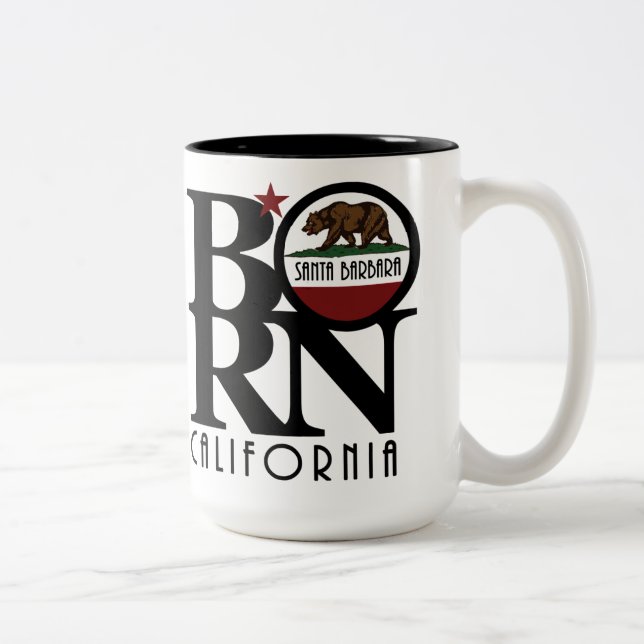 Taza Bicolor BORN Santa Barbara 15oz (Derecha)
