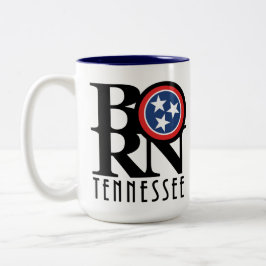 Taza Bicolor BORN Tennessee 15 oz
