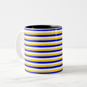 Taza Bicolor Bosnia Herzegovina Uruguay bandera rayas país pa