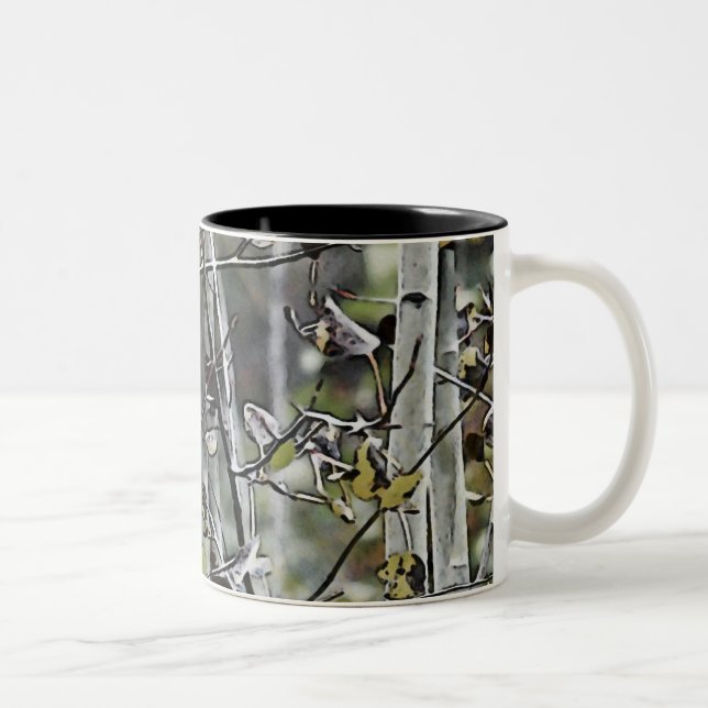 Taza Bicolor Bosque de álamos (Derecha)
