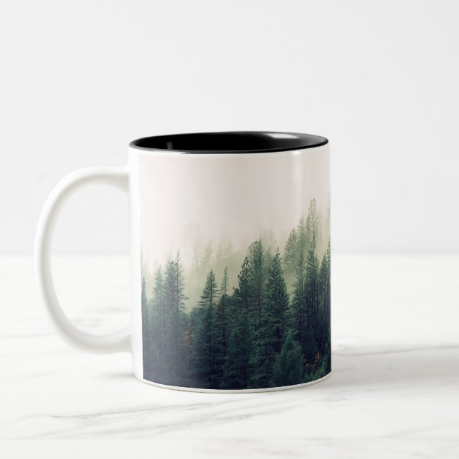 Taza Bicolor Bosque de niebla (Izquierda)