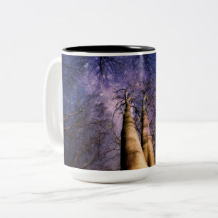 Taza Bicolor Bosque mágico