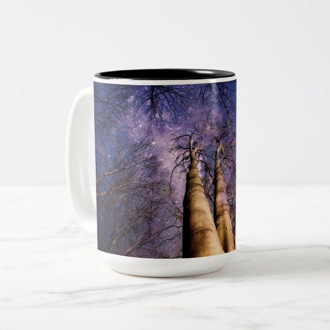 Taza Bicolor Bosque mágico (Anverso izquierdo)