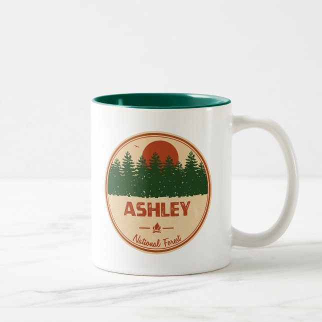 Taza Bicolor Bosque nacional de Ashley (Derecha)