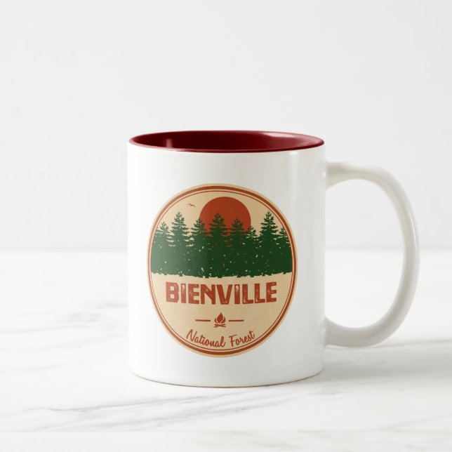 Taza Bicolor Bosque nacional de Bienville (Derecha)