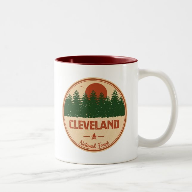 Taza Bicolor Bosque nacional de Cleveland (Derecha)