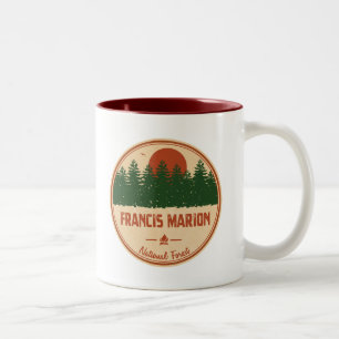 Taza Bicolor Bosque nacional de Francis Marion