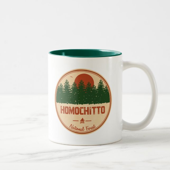 Taza Bicolor Bosque nacional de Homochitto (Derecha)