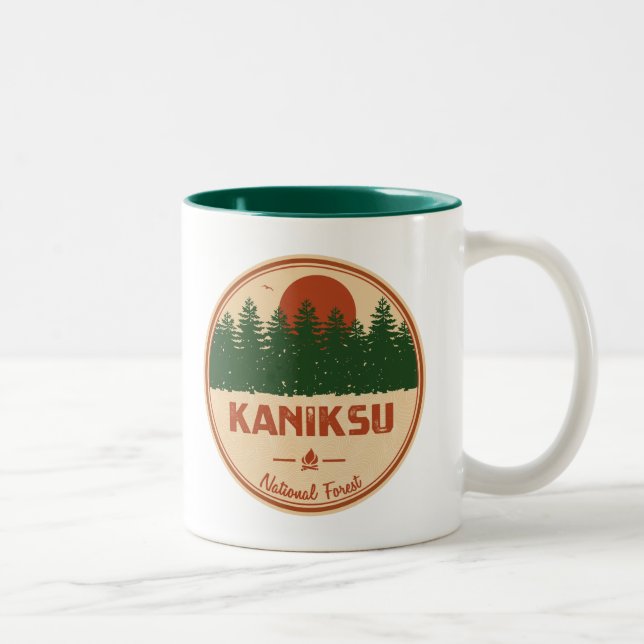 Taza Bicolor Bosque nacional de Kaniksu (Derecha)