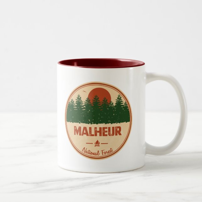 Taza Bicolor Bosque nacional de Malheur (Derecha)