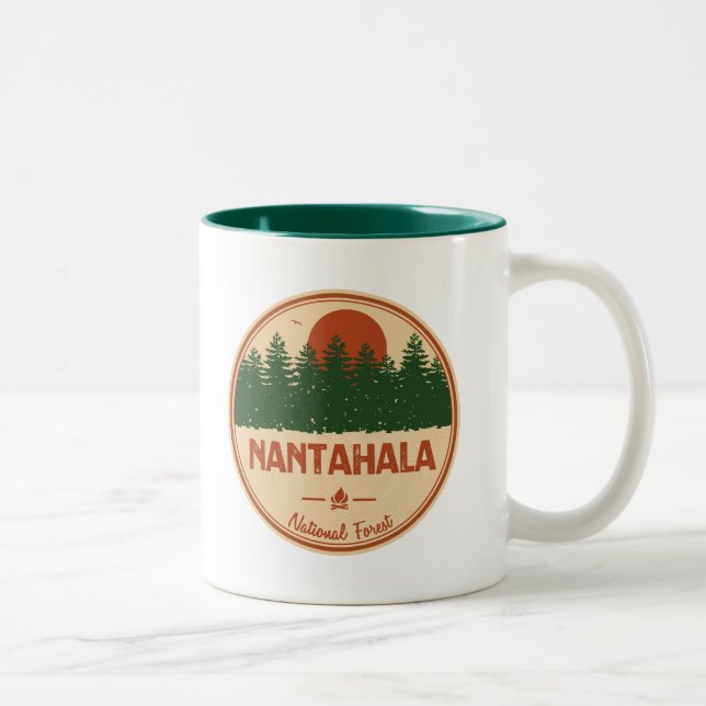 Taza Bicolor Bosque nacional de Nantahala (Derecha)