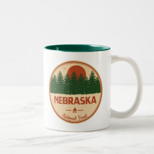 Taza Bicolor Bosque nacional de Nebraska