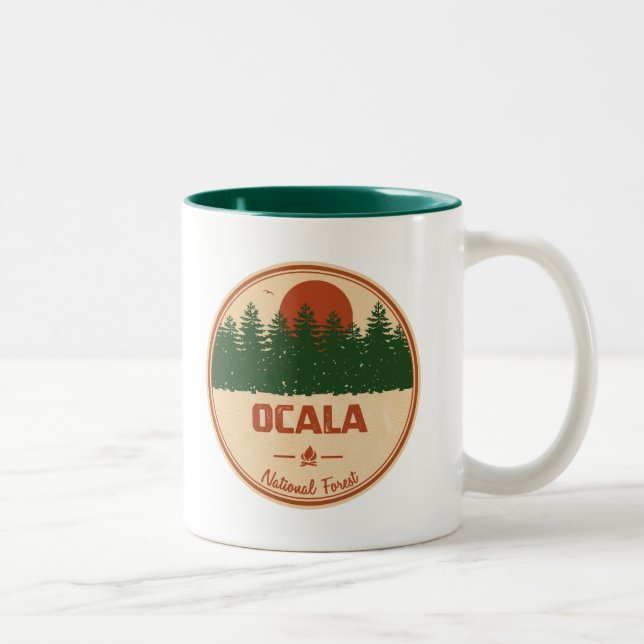 Taza Bicolor Bosque nacional de Ocala (Derecha)